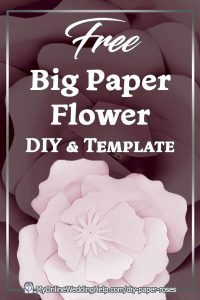 DIY Wedding Centerpieces with Flowers 11 DIY Giant Paper Flowers Template