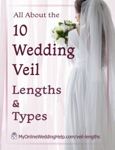 How to Attach Your Veil To a Headpiece 4 10 Wedding Veil Lengths and Types