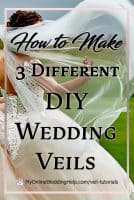 Wedding DIY 10 How to Make Three Different DIY Wedding Veils