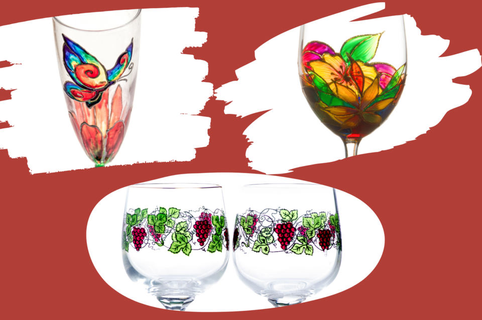 Top 5 Ideas for Decorating Wine Glasses My Online Wedding Help